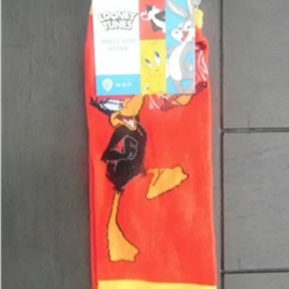 Looney Tunes Tweety Ankle High Socks, 3 Pairs Size 9-11